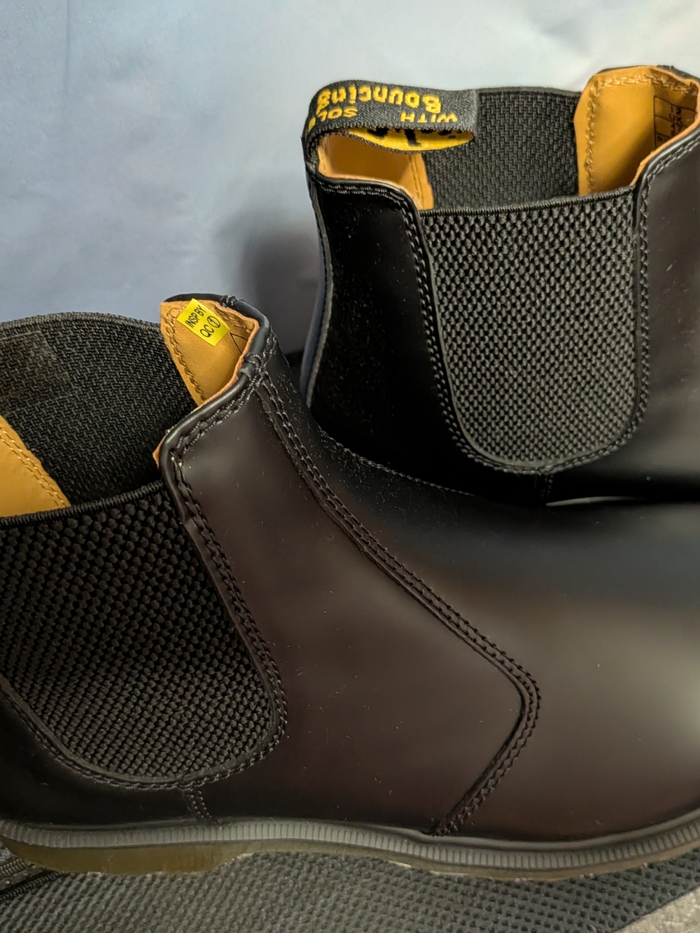 Dr. Martens Black Leather Chelsea Boots